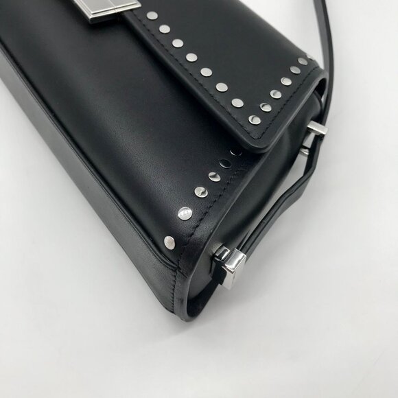 Michael Kors Black Leather Ludlow Convertible Shoulder Bag - Picture 7 of 11